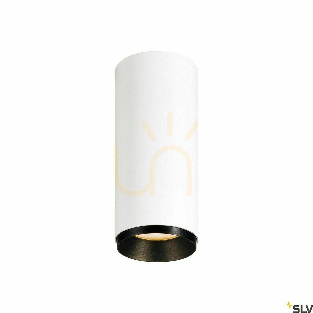 Ceiling Light SLV NUMINOS CL PHASE S White/Black 2700K 10.42W 1004127