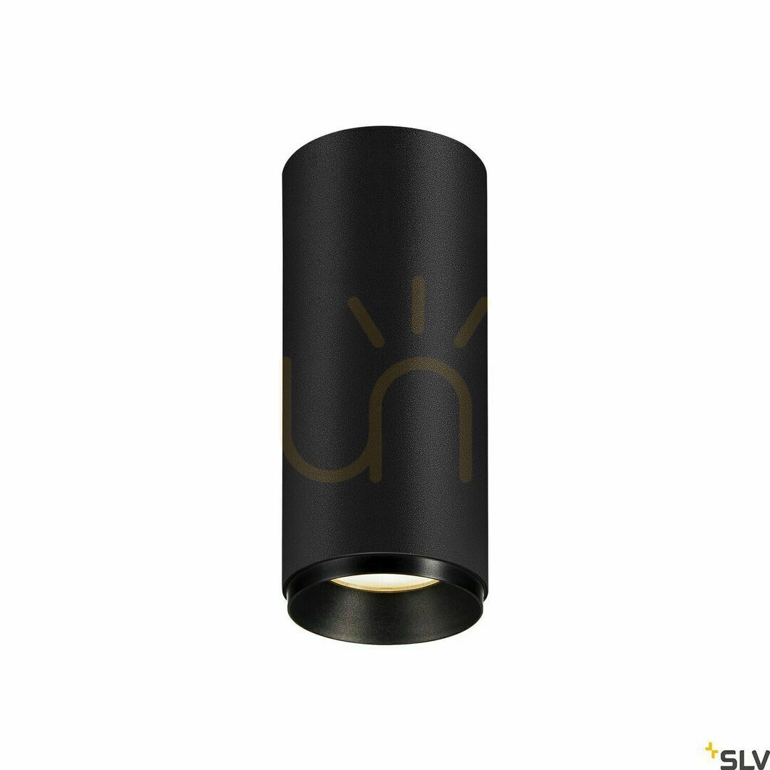 Ceiling Light SLV NUMINOS CL PHASE S Black 3000K 10.42W 1004132