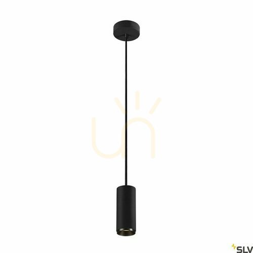 Check Pendant Light SLV NUMINOS PD PHASE S Black 3000K 10.42W 1004156