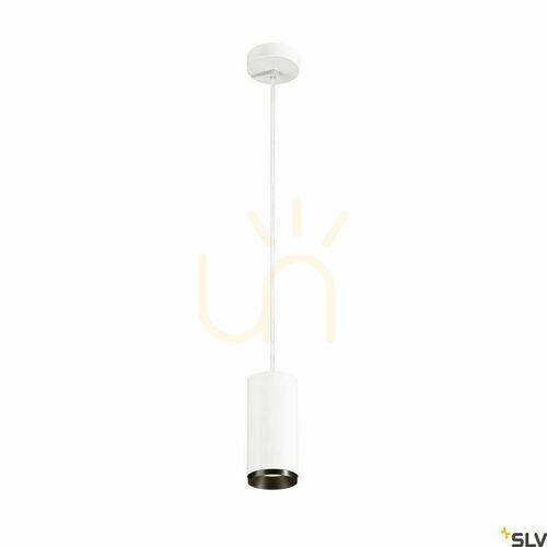 Check Pendant Light SLV NUMINOS PD PHASE M White/Black 3000K 20.1W 1004256