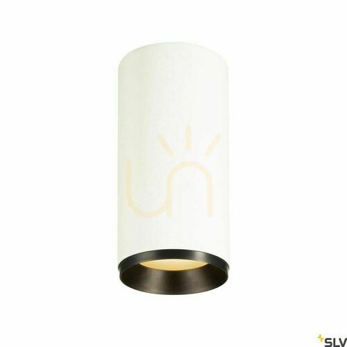 Check SLV NUMINOS CL PHASE L surface-mounted ceiling light 20 W 2700 K white/black 1004320