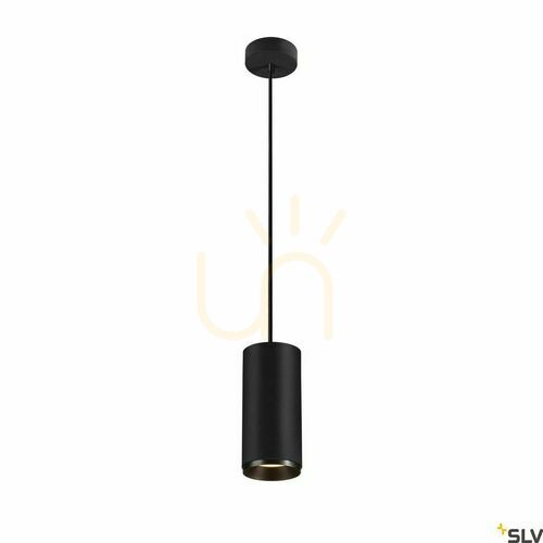 Check Pendant Light SLV NUMINOS PD PHASE L Black 28W 3000K 2400lm 1004348