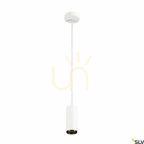 Check Pendant Light SLV NUMINOS PD DALI S White/Black 2700K 10.42W 1004440