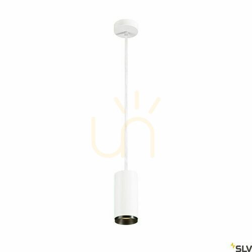 Check Pendant Light SLV NUMINOS PD DALI M White/Black 3000K 20.1W 1004544