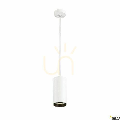 Check Pendant Light SLV NUMINOS PD DALI L White/Black 28W 3000K 1004639