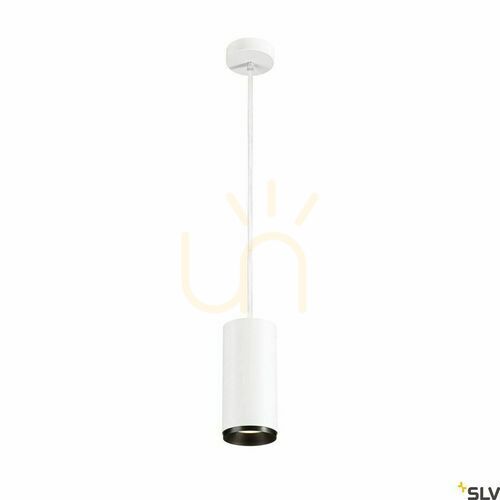 Check Pendant Light SLV NUMINOS PD DALI L White/Black 28W 4000K 1004648