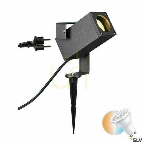 Check Outdoor Spot Light SLV THEO BRACKET Anthracite 7W 1004652