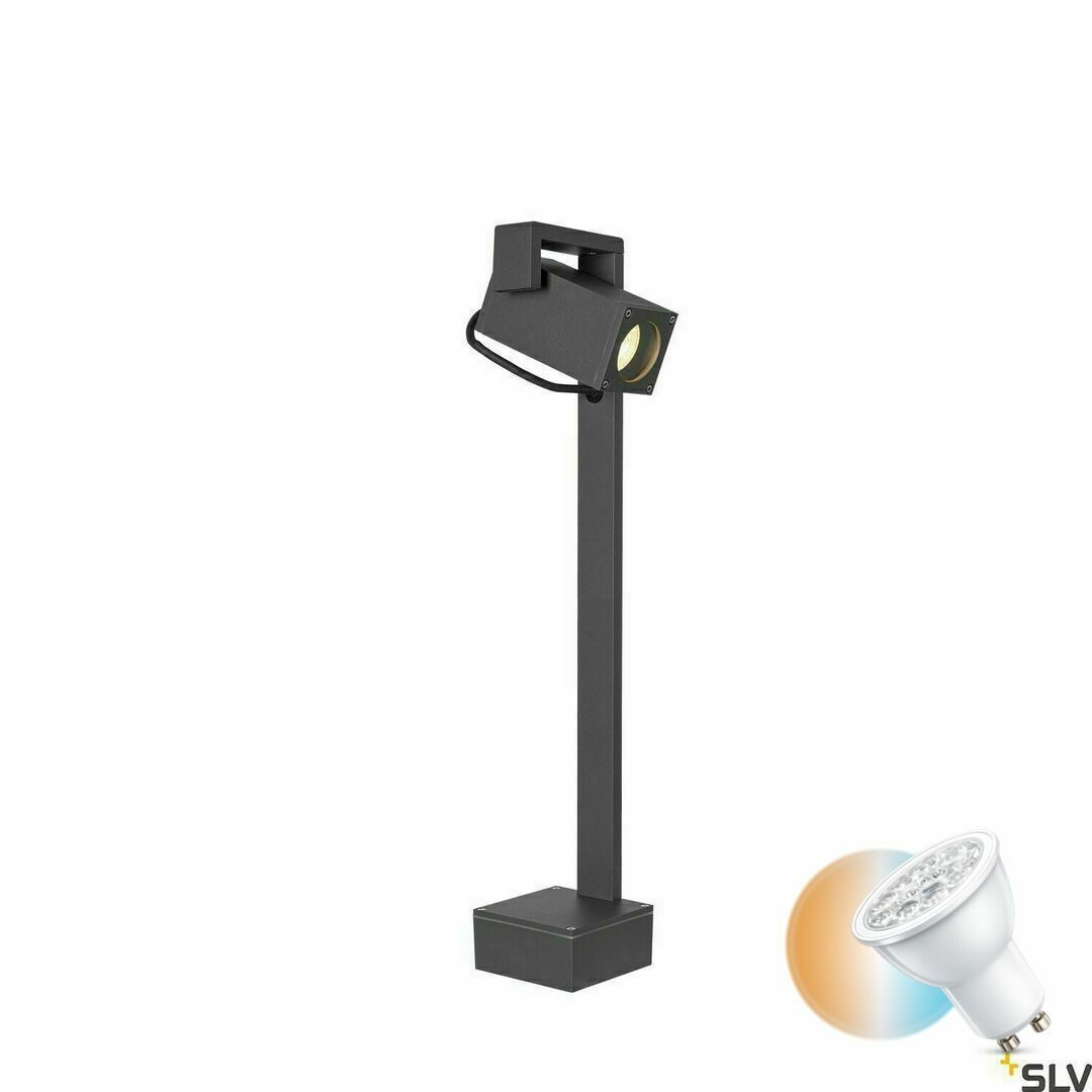 Check Outdoor Post Light SLV THEO BRACKET 50 Anthracite IP65 1004654 Outdoor Post Light SLV THEO BRACKET 50 Anthracite IP65 1004654