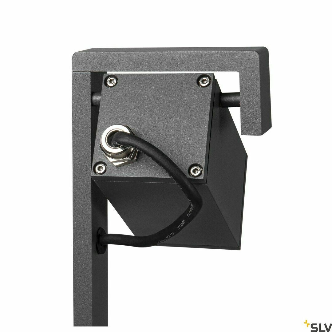 View Outdoor Post Light SLV THEO BRACKET 50 Anthracite IP65 1004654 Outdoor Post Light SLV THEO BRACKET 50 Anthracite IP65 1004654