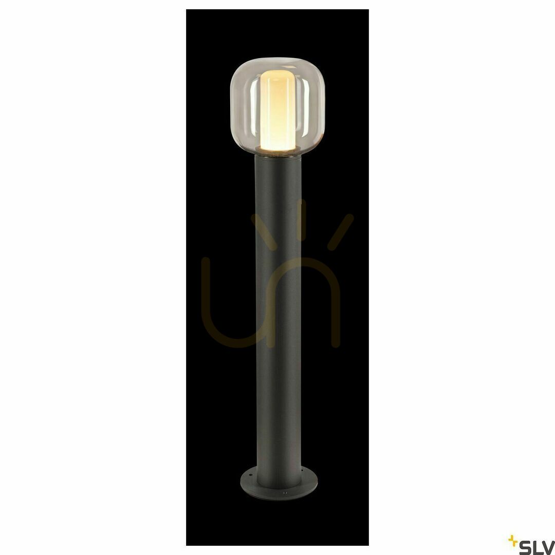 View Outdoor Post Light SLV OVALISK 75 Anthracite 9.2W IP65 1004680 Outdoor Post Light SLV OVALISK 75 Anthracite 9.2W IP65 1004680