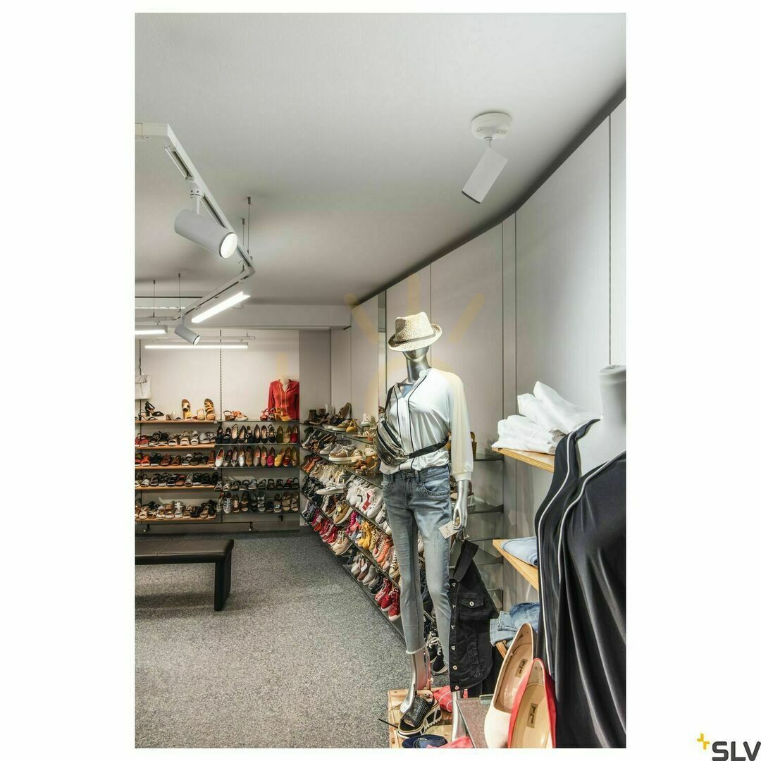 Preview 3-Phase DALI Spotlight Outlet SLV S-TRACK SYSTEM White 1004685 3-Phase DALI Spotlight Outlet SLV S-TRACK SYSTEM White 1004685