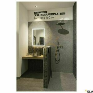 Indoor Wall Light SLV TRUKKO WL Silver 25W IP44 1004730 small 3