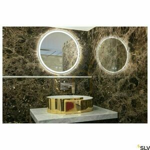 Indoor Wall Light SLV TRUKKO WL Round Silver 60 cm 25W IP44 1004731 4 Indoor Wall Light SLV TRUKKO WL Round Silver 60 cm 25W IP44 1004731 small 4