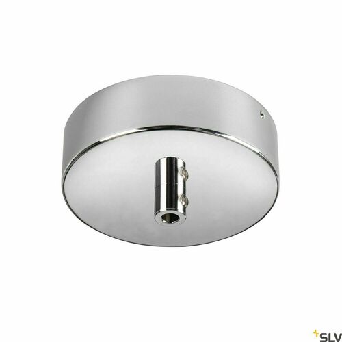 Check Ceiling Rosette SLV FITU Chrome 9 cm 1004746