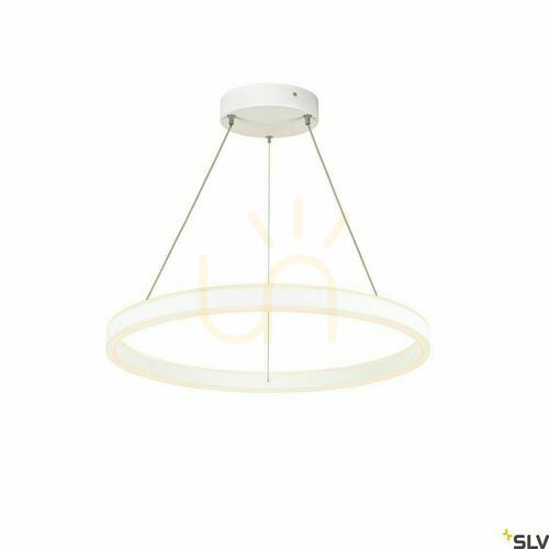 Check Pendant Light SLV ONE 60 White LED 24W 2700/3000K Dimmable 1004760