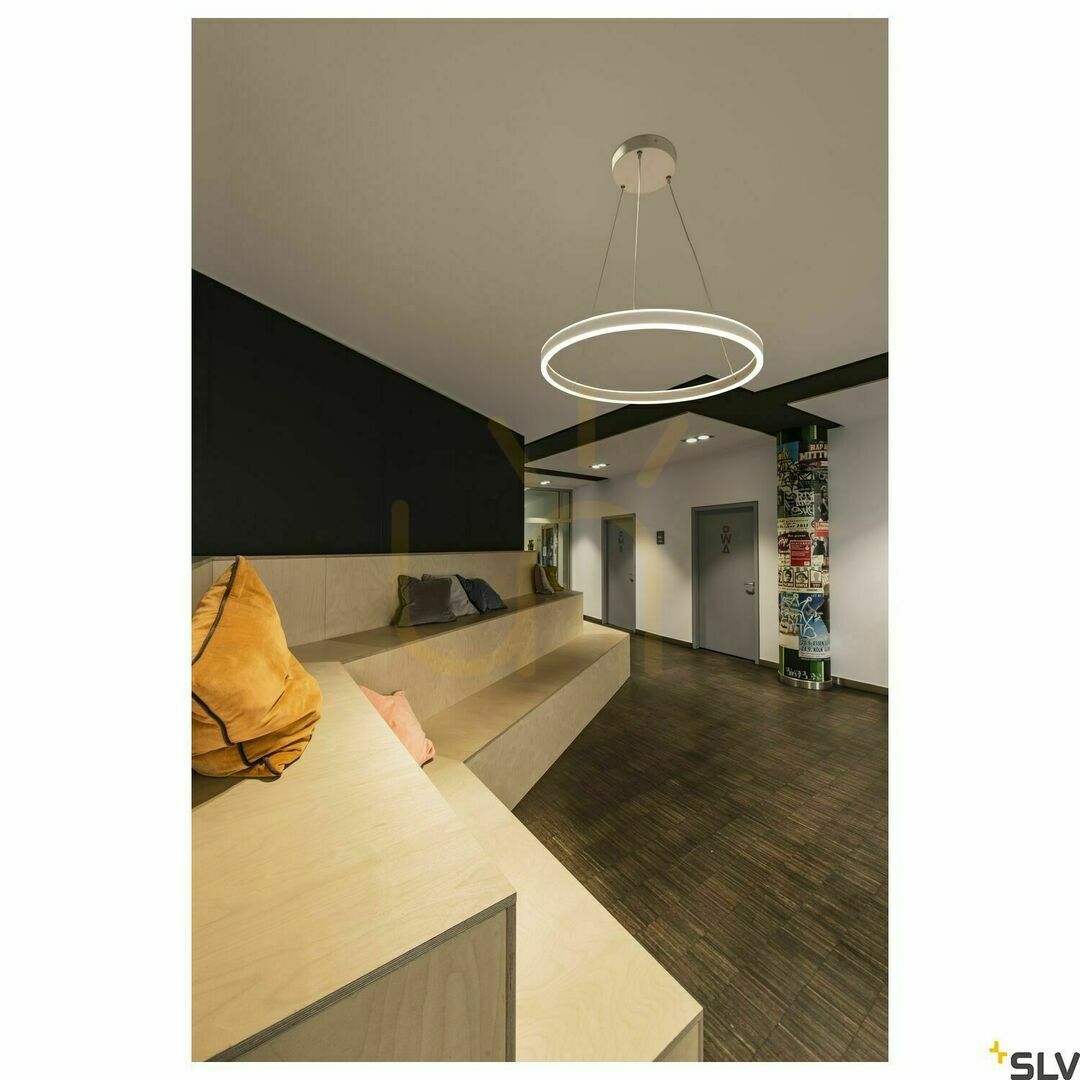 Display Pendant Light SLV ONE 60 PD DALI White 25W 3000/4000K 1004762 Pendant Light SLV ONE 60 PD DALI White 25W 3000/4000K 1004762