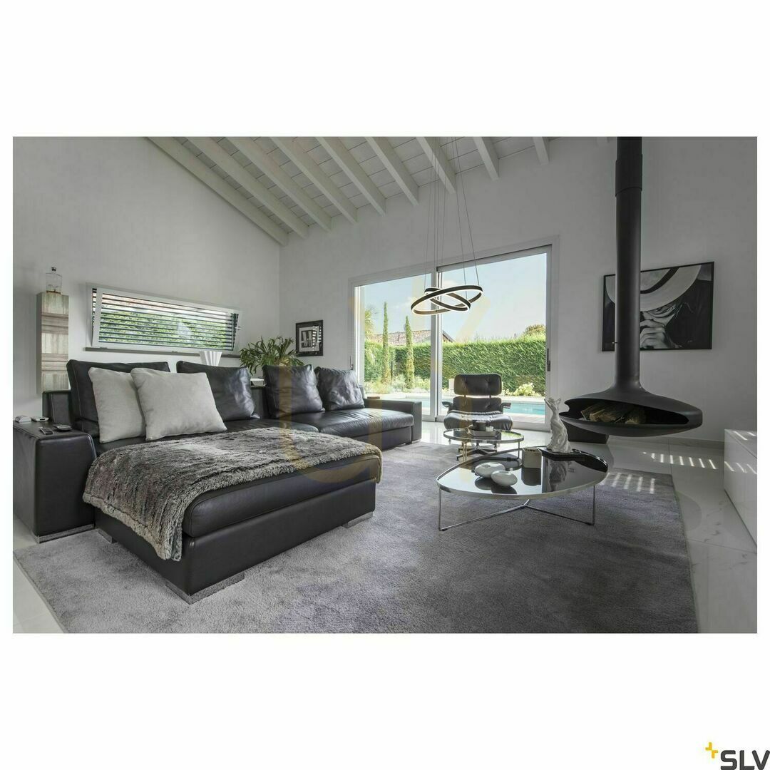 Show Pendant Light SLV ONE Double black 60 cm 35W 2700/3000K 1004765 Pendant Light SLV ONE Double black 60 cm 35W 2700/3000K 1004765