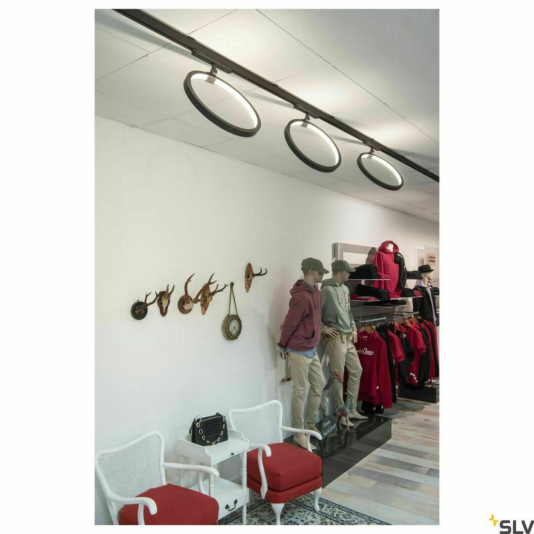 Show Track Light SLV ONE 40 DALI Black 3000K 15.2W 1004769 Track Light SLV ONE 40 DALI Black 3000K 15.2W 1004769