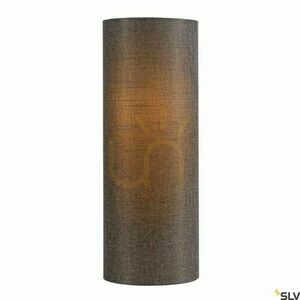 Lampshade SLV FENDA grey textile 15x40 cm 1004773 small 1