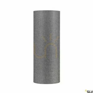 Lampshade SLV FENDA grey textile 15x40 cm 1004773 small 0