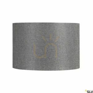 Lampshade SLV FENDA grey textile 30 cm 1004774 small 0