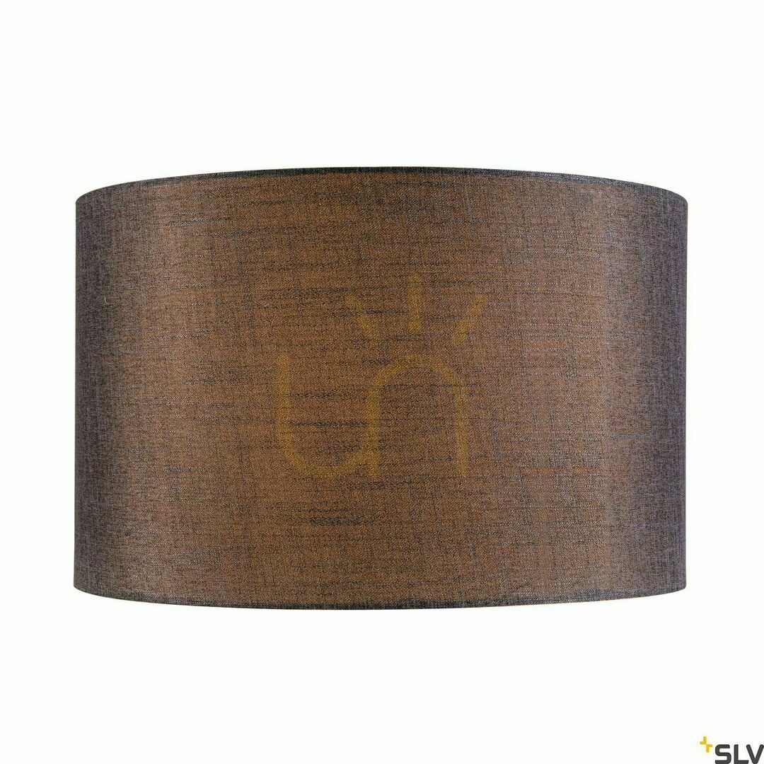 View Lampshade SLV FENDA grey textile 45.5 cm 1004775 Lampshade SLV FENDA grey textile 45.5 cm 1004775