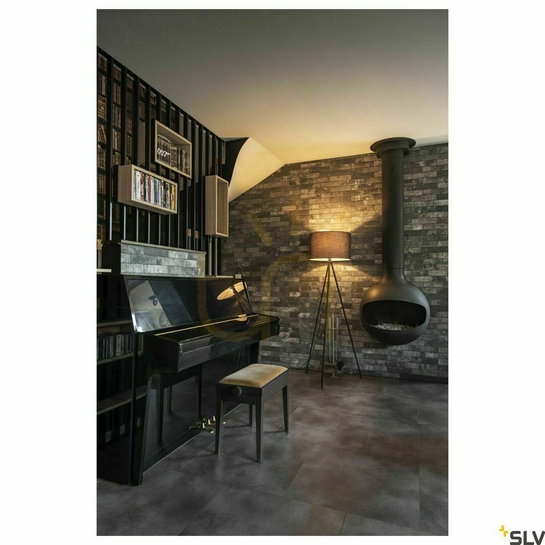 Display Lampshade SLV FENDA grey textile 45.5 cm 1004775 Lampshade SLV FENDA grey textile 45.5 cm 1004775