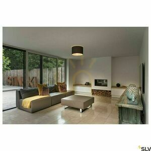 Lampshade SLV FENDA grey textile 45.5 cm 1004775 4 Lampshade SLV FENDA grey textile 45.5 cm 1004775 small 4