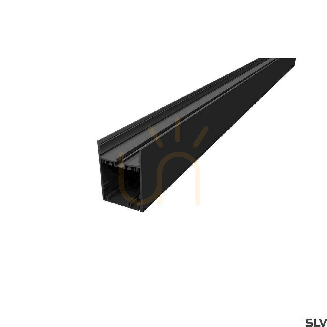 View LED Profile SLV GRAZIA 60 Black Aluminum 150 cm 1004896 LED Profile SLV GRAZIA 60 Black Aluminum 150 cm 1004896