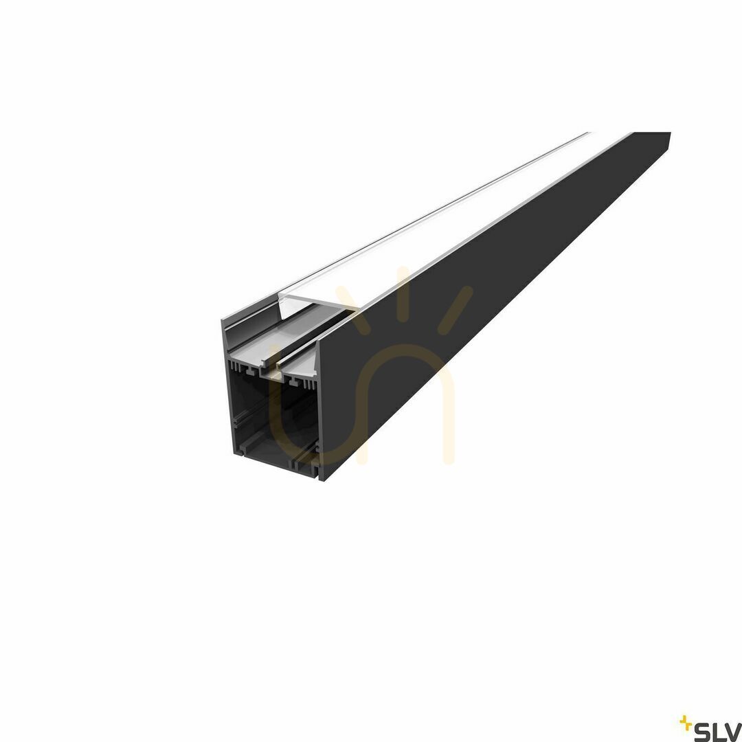 Preview LED Profile SLV GRAZIA 60 Black Aluminum 150 cm 1004896 LED Profile SLV GRAZIA 60 Black Aluminum 150 cm 1004896