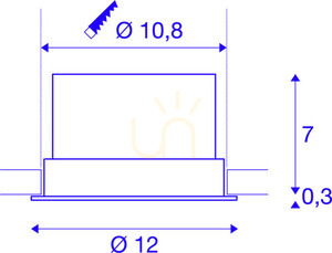 Recessed Downlight SLV OCULUS DL MOVE White 11W Dim-to-Warm 1004669 5 Recessed Downlight SLV OCULUS DL MOVE White 11W Dim-to-Warm 1004669 small 5