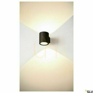 Wall Light SLV OCULUS Up/Down Black 15W Dim-to-Warm 1004670 small 4