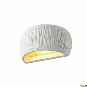 Surface-Mounted Wall Lamp SLV PLASTRA WL Curved Curtain White Gypsum 1004732 0 Surface-Mounted Wall Lamp SLV PLASTRA WL Curved Curtain White Gypsum 1004732 small 0