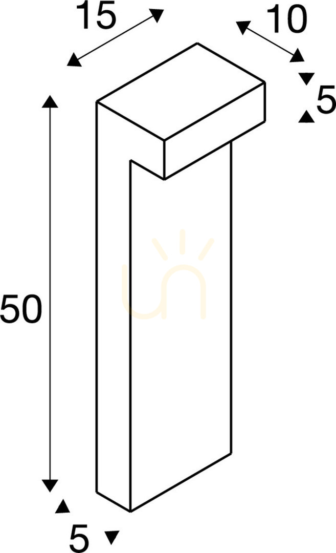 Show Outdoor Post Light SLV L-LINE OUT 50 Anthracite 7W 3000/4000K IP65 1003537 Outdoor Post Light SLV L-LINE OUT 50 Anthracite 7W 3000/4000K IP65 1003537