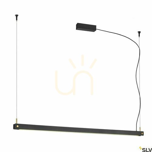 Check SLV NOYA PD Phase Pendant Light black 120 cm 32W 2700/3000K 1003530