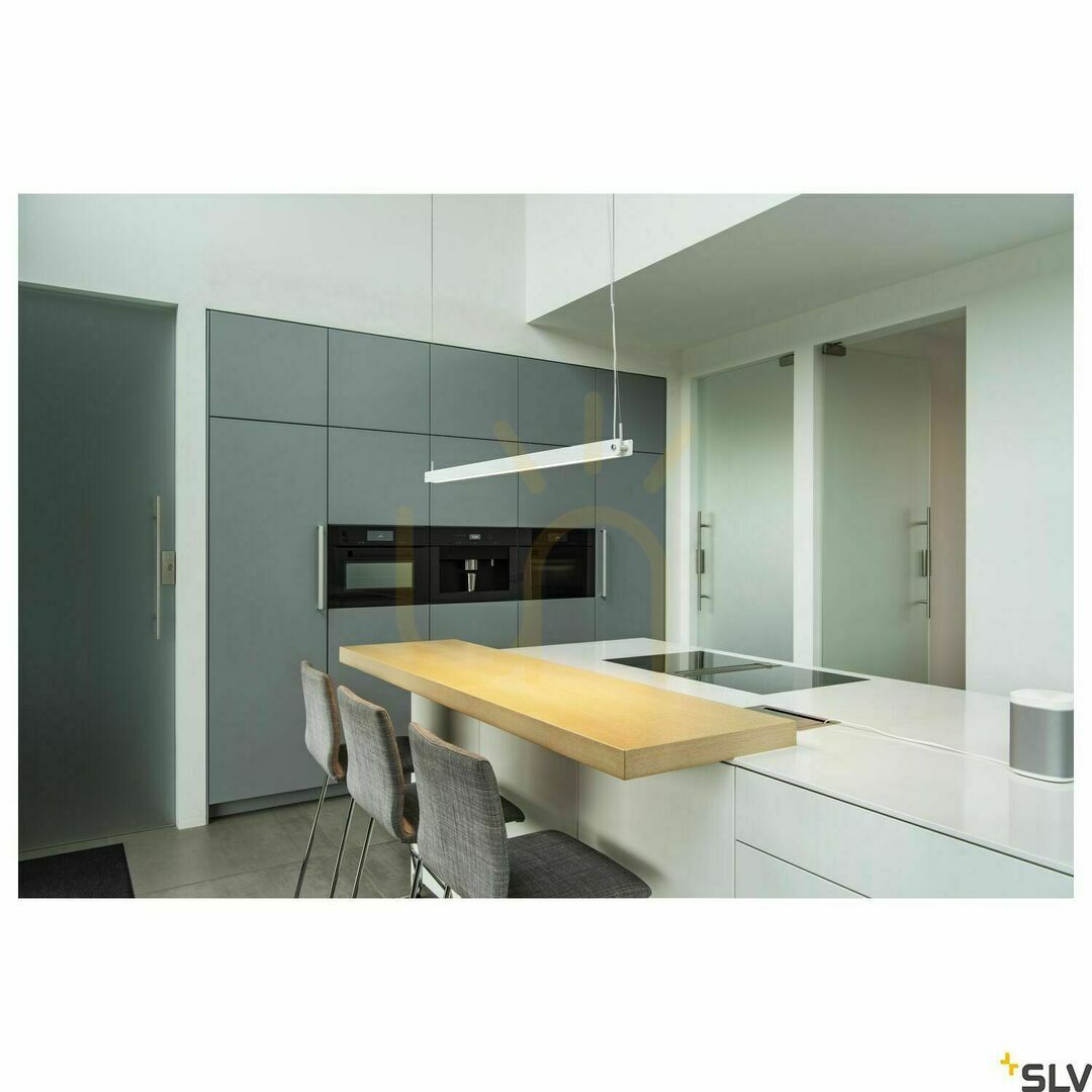 Display Pendant Light SLV NOYA White 120 cm 32W 2700/3000K 1003532 Pendant Light SLV NOYA White 120 cm 32W 2700/3000K 1003532