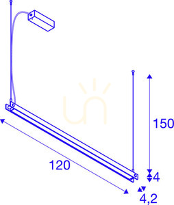 Pendant Light SLV NOYA White 120 cm 32W 2700/3000K 1003532 6 Pendant Light SLV NOYA White 120 cm 32W 2700/3000K 1003532 small 6