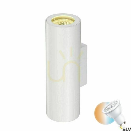 Check Surface-mounted wall lamp SLV ENOLA_B white GU10 50W 151801