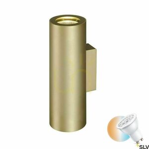 Surface-Mounted Wall Lamp SLV ENOLA_B Gold GU10 50W 151803 small 0
