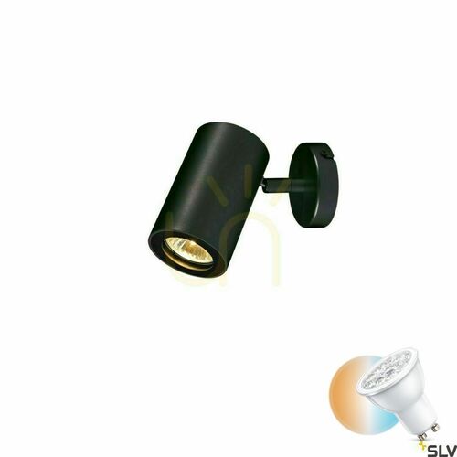 Check Recessed Luminaire SLV ENOLA_B Black GU10 50W 230V 152010