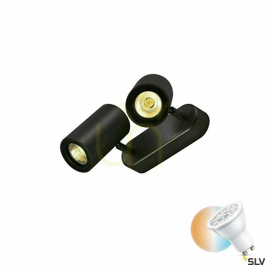 Recessed Luminaire SLV ENOLA_B Black GU10 50W 230V 152020
