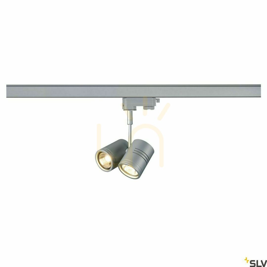Check Track Light SLV BIMA 2 Grey GU10 3-Circuit 50W 152232 Track Light SLV BIMA 2 Grey GU10 3-Circuit 50W 152232