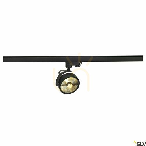 Check Track Light SLV KALU Track Black GU10 ES111 3-Circuit 152610