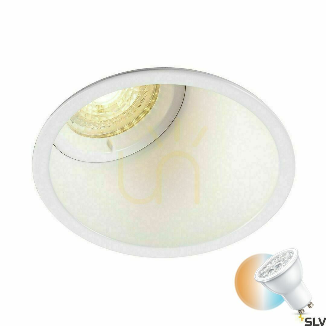 Recessed light SLV HORN white 25W 230V aluminum 113151