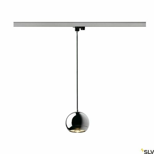 Check Hanging Track Pendant Lamp SLV Light Eye Chrome GU10 3-Circuit 150cm 153112