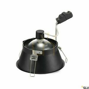 Recessed Light SLV HORN Black 75W 230V Steel 113170 1 Recessed Light SLV HORN Black 75W 230V Steel 113170 small 1