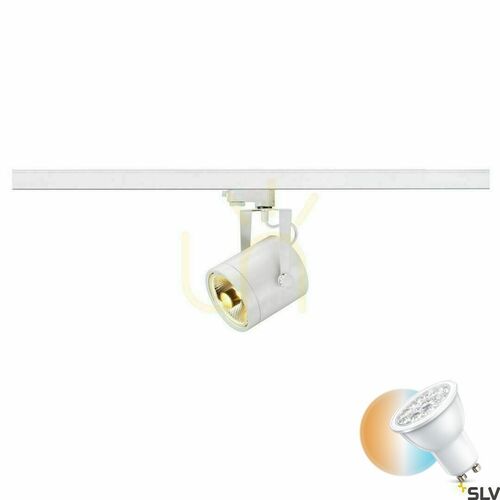 Check Track Light SLV EURO SPOT White GU10 3-Circuit 230V 153421