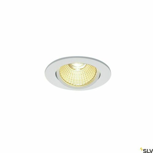 Check Recessed Light SLV New Tria 68 White 11W 3000K IP20 114381
