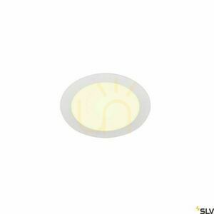 Recessed downlight SLV SENSER 18 white 10W 3000K 1003009 0 Recessed downlight SLV SENSER 18 white 10W 3000K 1003009 small 0