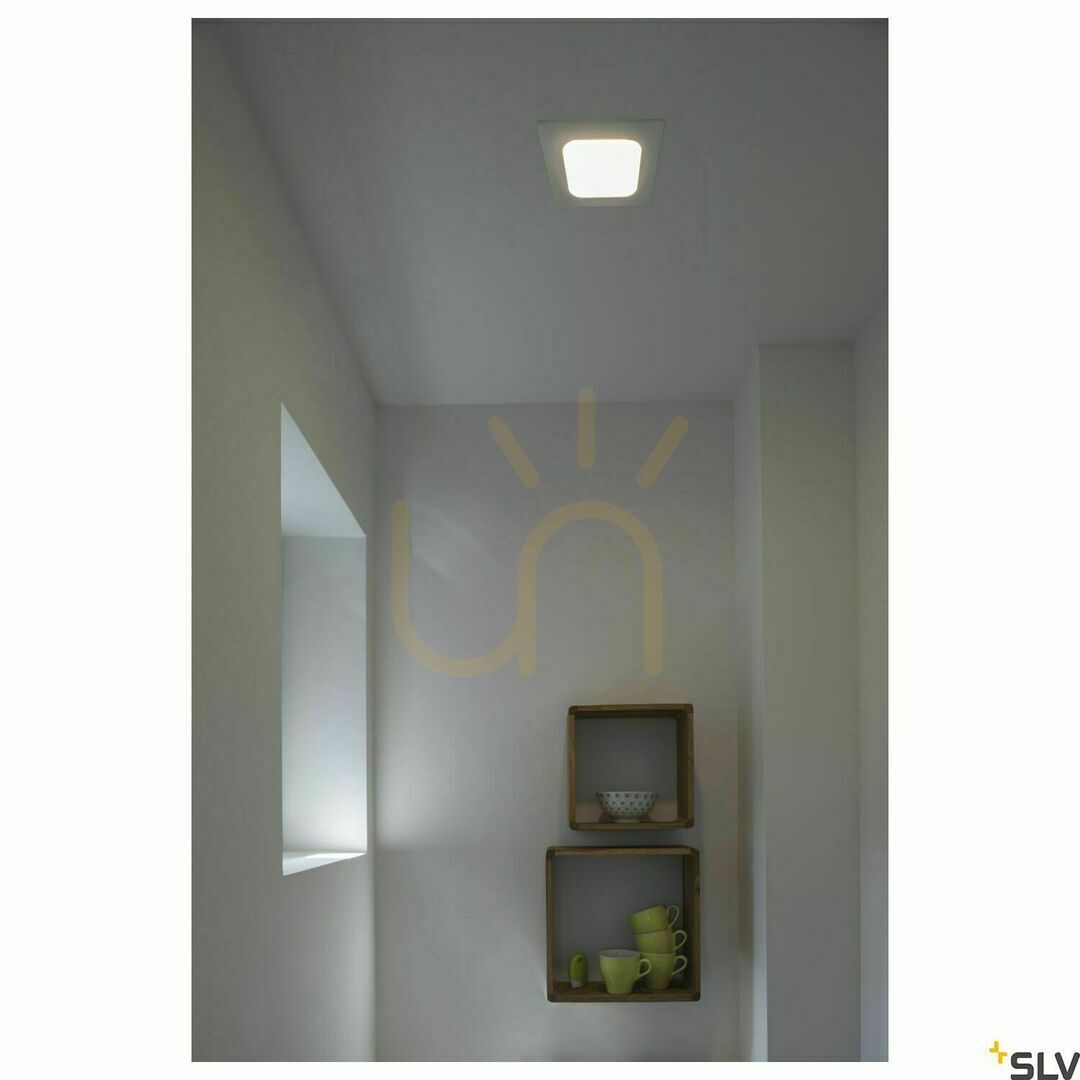 Display Recessed luminaire SLV SENSER 18 white 10W 3000K 780lm 1003012 Recessed luminaire SLV SENSER 18 white 10W 3000K 780lm 1003012